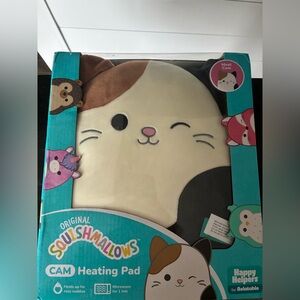 Squishmallows CAM Heating Pad - Brown and White
